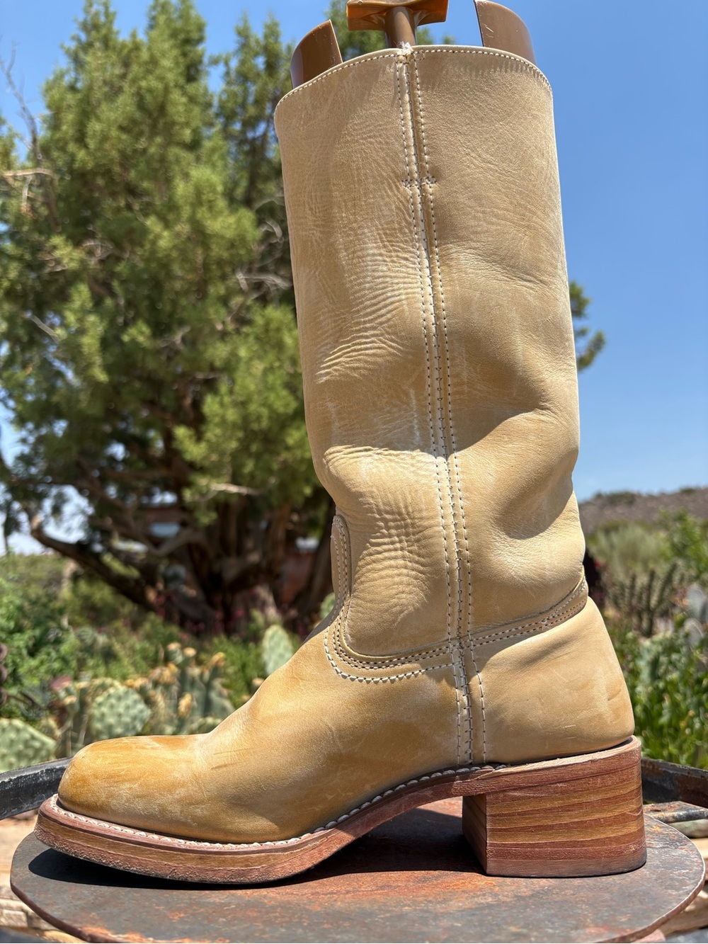 FRYE πΊπΈ Campus 14L Boots Size 7 - Picture 2 of 16